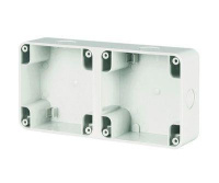 Коробка монтажная для наружн. установки на 2 поста  DIS137102