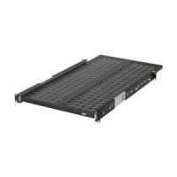 Полка выдвижная 19дюйм Ш418хГ800мм для шкафа и стойки глубиной 1000мм черн.  -SHFC-800R-BK