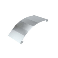 Крышка на угол вертикальный внешний 45град. 80х600 R900 в компл. с крепежн. элемент. и соединения пластинами гор. цинк  LKO0896KHDZ