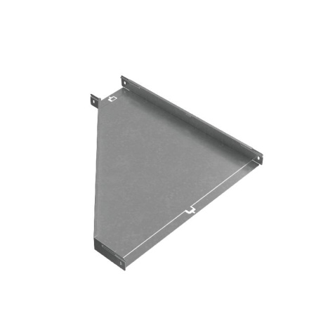 Переходник для лотка правый 50х150-600 сталь 1мм "ПЛЮС" PDplus50-150-600-R КМ PL0638