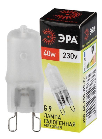 Лампа галогенная G9-JCD-40-230V-Fr 40Вт капсула G9 230В  C0027368