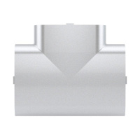 Тройник для кабель-канала 90х50 с разд. алюм.  09506G