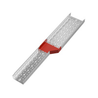 Переходник для лотка правый 80х200-300 сталь 1мм "ПЛЮС" PDplus80-200-300-R HD КМ PL1587