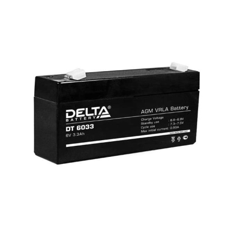 Аккумулятор ОПС 6В 3.3А.ч  DT 6033