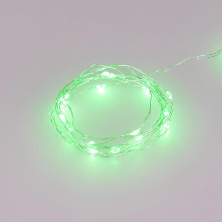 Гирлянда светодиодная ARD-DEW-HOME-2000-CLEAR-20LED-STD Green 3V Battery Pack Ardecoled IP20 Ardecoled 048704