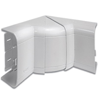 Угол для кабель-канала внутренний изменяемый 75-115град. 90х25  09251