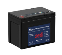 Аккумулятор тяговый лодочный карбоновый 12В 75А.ч  MBC12-75 