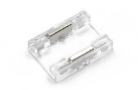 Соединитель жесткий пластиковый прозр. для ленты 08 лента-лента (уп.5шт)  V4-R0-00.0024-0008.0001