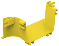 Накладка торцевая оптич. лотка 120мм  DS-120-LL23E