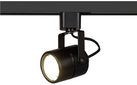 Светильник трековый TR11-GU10 MR16 1ф BK черн.  Б0044270