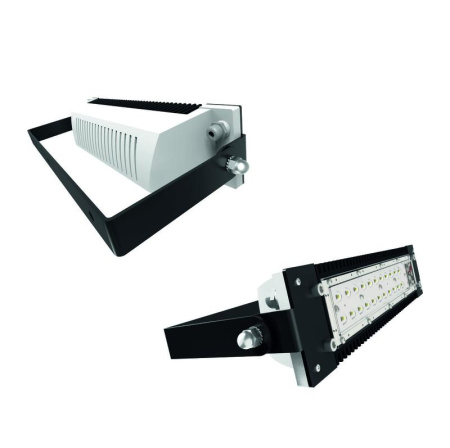 Светильник светодиодный LAD LED R500-1-M-36-35 L 35Вт 5000К IP67 5502лм 100-305В КСС типа "Ш" крепление на лире бел.  LADLED1M3635L
