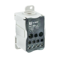 Блок распределительный КРОСС крепеж на панель и DIN КБР-250А  plc-kbr250