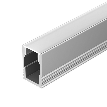 Профиль с экраном SL-MINI-8-H12-2000 ANOD+OPAL 2м алюм.  036833