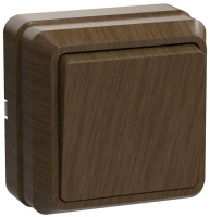 Выключатель 1-кл. ОП Октава 10А IP20 ВС20-1-0-ОД дуб  EVO10-K04-10-DC