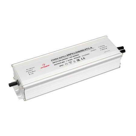 Блок питания ARPV-LG48400-PFC-A 48В 8.3А 400Вт IP67 металл  045484