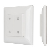 Панель SMART-P46-DIM-P-SUF 3В 1 зона Knob 2.4G пластик.  028300