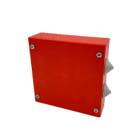 Коробка распределительная огнестойкая 130х130х40мм IP41 КРОПС-ST2 FRJB-KM-ST2-2.5-08-КРОПС-IP41 для кабелей до 2.5кв.мм 8 клемм КМ KR0086
