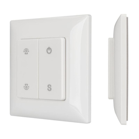 Панель SMART-P46-DIM-P-SUF 3В 1 зона Knob 2.4G пластик.  028300