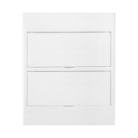 Бокс пластиковый ЩРВ-П-24 IP41 бел. дверь бел.  KR-11-0225