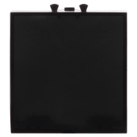 Вывод кабеля модульный Avanti "Черный квадрат" 2мод.  4402982