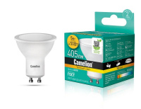 Лампа светодиодная LED5-GU10/830/GU10 5Вт рефлектор матовая 3000К тепл. бел. GU10 405лм 170-265В  10956