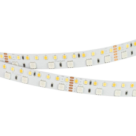 Лента светодиодная RT-BA180-15mm 24V RGBW-MIX 28.8Вт/м IP20 5060/2835 измен. цветов. темпер (уп.5м)  022707(2)