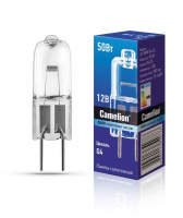 Лампа галогенная JC 50Вт 12В капс. G6.35  1957