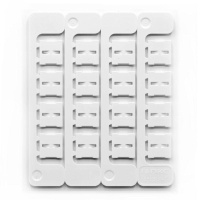 Маркировка бабочка Dкаб=1.9-4.1мм L=18мм (уп.320шт)  BF181941