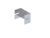 Заглушка для лотка 100х50 сталь 1.2мм ЛМс-ЗГ ц УТ1.5 СОЭМИ Н0121560332