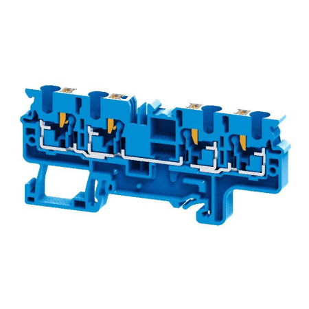 Клемма с 4-мя контактами push-in OptiClip СP-4-QUATTRO-(0.2-4)-I-BU син.  331851