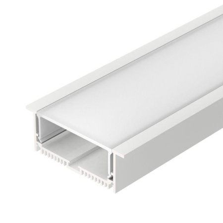 Профиль с экраном SL-LINIA88-F-2500 WHITE+OPAL 2.5м алюм.  021373