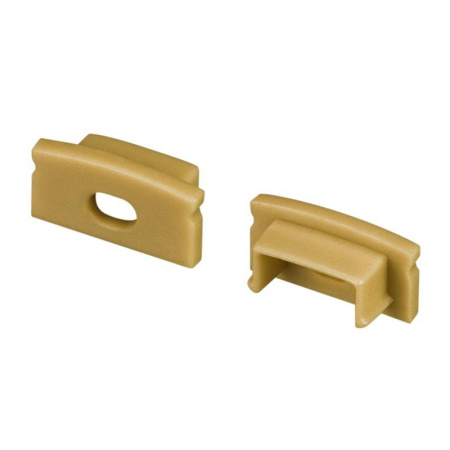 Заглушка LINE-1708 GOLD с отверстием пластик  039993