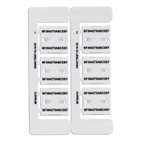 Маркировка бабочка Dкаб=4.2-7.5мм L=30мм (уп.120шт)  BF304275