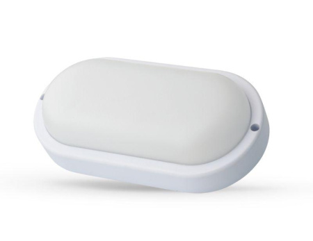 Светильник светодиодный ЖКХ 8Вт 6500К IP65 220В влагозащ. овал LBF-0901 C01  15348