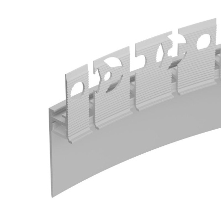 Профиль PLINTUS-FANTOM-BENT-H35-SIDE-2000 WHITE L2000 алюм.  043675(1)
