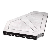 Угол горизонтальный внутренний 90град. 600х80 с крышкой Стандарт  PR16.0629