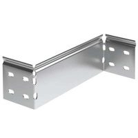 Редукция упрощенная 100мм для лотков H100 гор. оцинк.  LR1100HDZ Редукция упрощенная 100мм для лотков H100 гор. оцинк.  LR1100HDZ