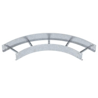 Секция угловая 90град. лестничного лотка 110х300мм R=500мм OBO 6217774