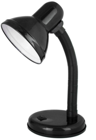 Светильник UF-301P С02 настол. 230В 60Вт черн.  12368