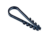 Дюбель-хомут для круглого кабеля PCD-R 19-25-65-100BL PA6.6 Jazzway (уп.100шт) 5054882