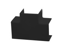 Тройник накладной 90град. для кабель-канала РКК 25х16 черн.  ТРН-25х16-Ч