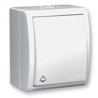 Выключатель кнопочный 1-кл. ОП 15 IP54 бел. 1594150-030