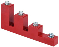 Изолятор ступенчатый ИСв4-40 (М10) силовой с болтом  YIS11-4-40-8-B