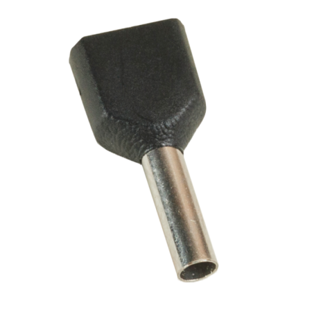 Наконечник штыревой втулочный под два провода НШвИ2 OptiKit T-Shv2-PVC- 1.5-8 (уп.100шт)  278047
