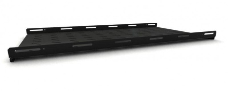 Полка стационарная Г=1050мм нагр. до 20кг TSH3L-1050-RAL9004 с боков. крепл. для шкафов TTB TTBR TTC2 485х1050мм черн. RAL 9004  397124