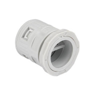 Коннектор для гофр. трубы 32мм (уп.10шт) Plast  kn-t-32