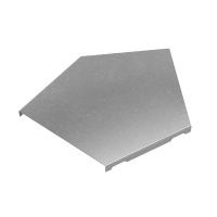 Крышка для угла горизонтального 45град. осн.150 сталь 0.8мм "ПЛЮС" KGLplus45-150 КМ PL0873