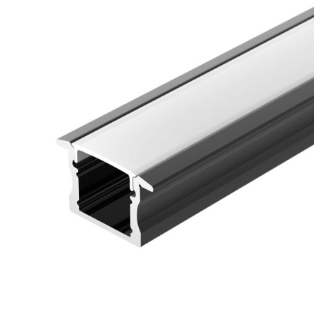 Профиль LINE-2315-F-2000 ANOD BLACK алюм. L2000  044278