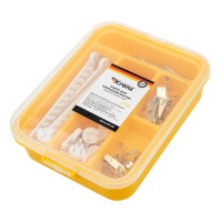 Набор картинного крепежа 116шт пластик. коробка  KR-01-3101-04