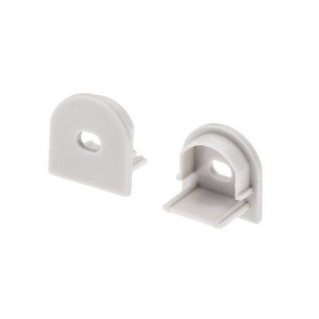 Заглушка ARH-WIDE-B-H20 Round с отверстием пластик  016185